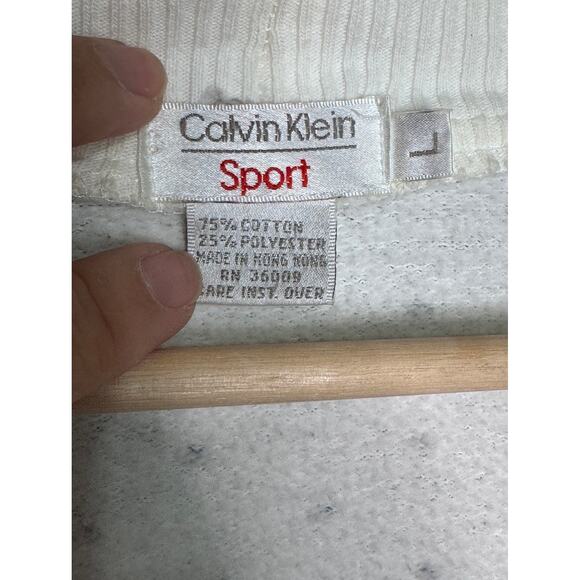 Vintage Calvin Klein Sport Sweater Size: Large - Picture 2 of 3